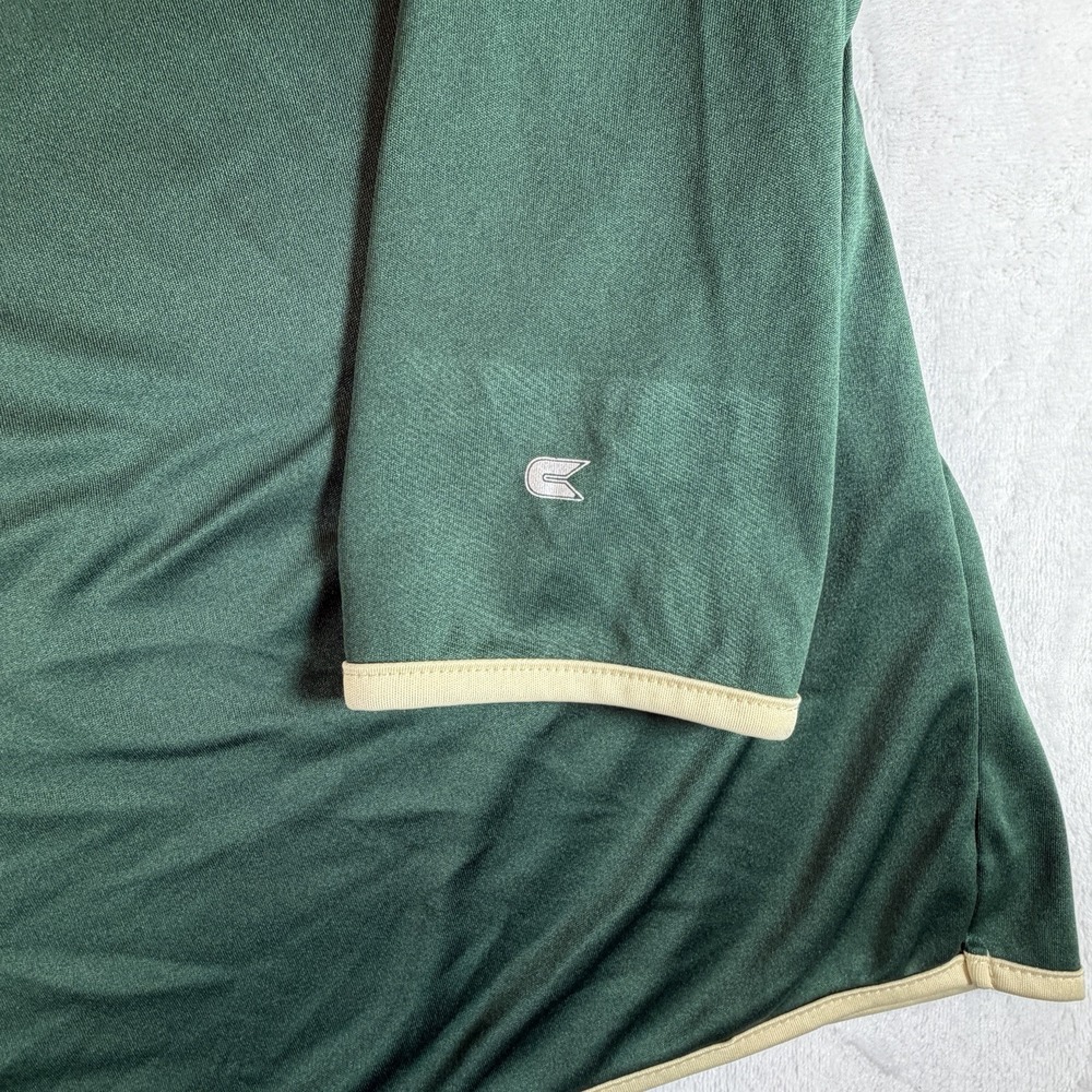 Colosseum Colorado State Rams Pullover Men's Sz XL Green Logo Quarter-Zip - Picture 4 of 5